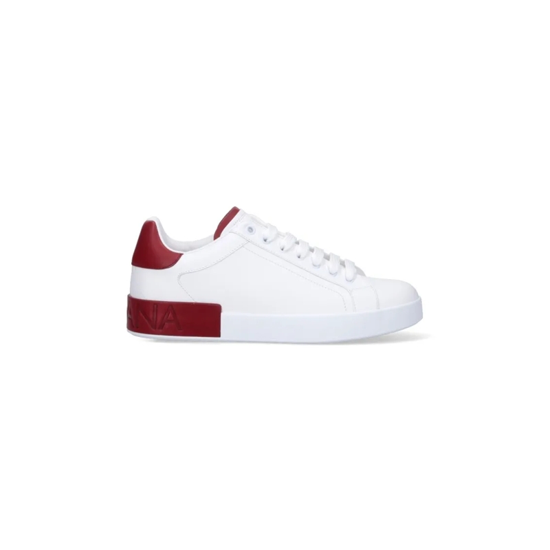 Dolce&Gabbana Lage-top sneaker "Portofino" Sneakers – White White