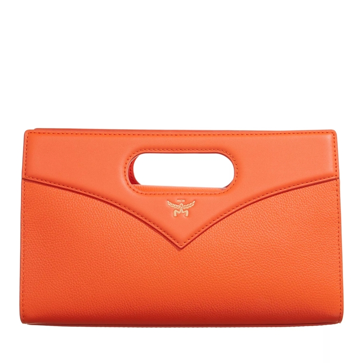 Mcm 2025 orange bag