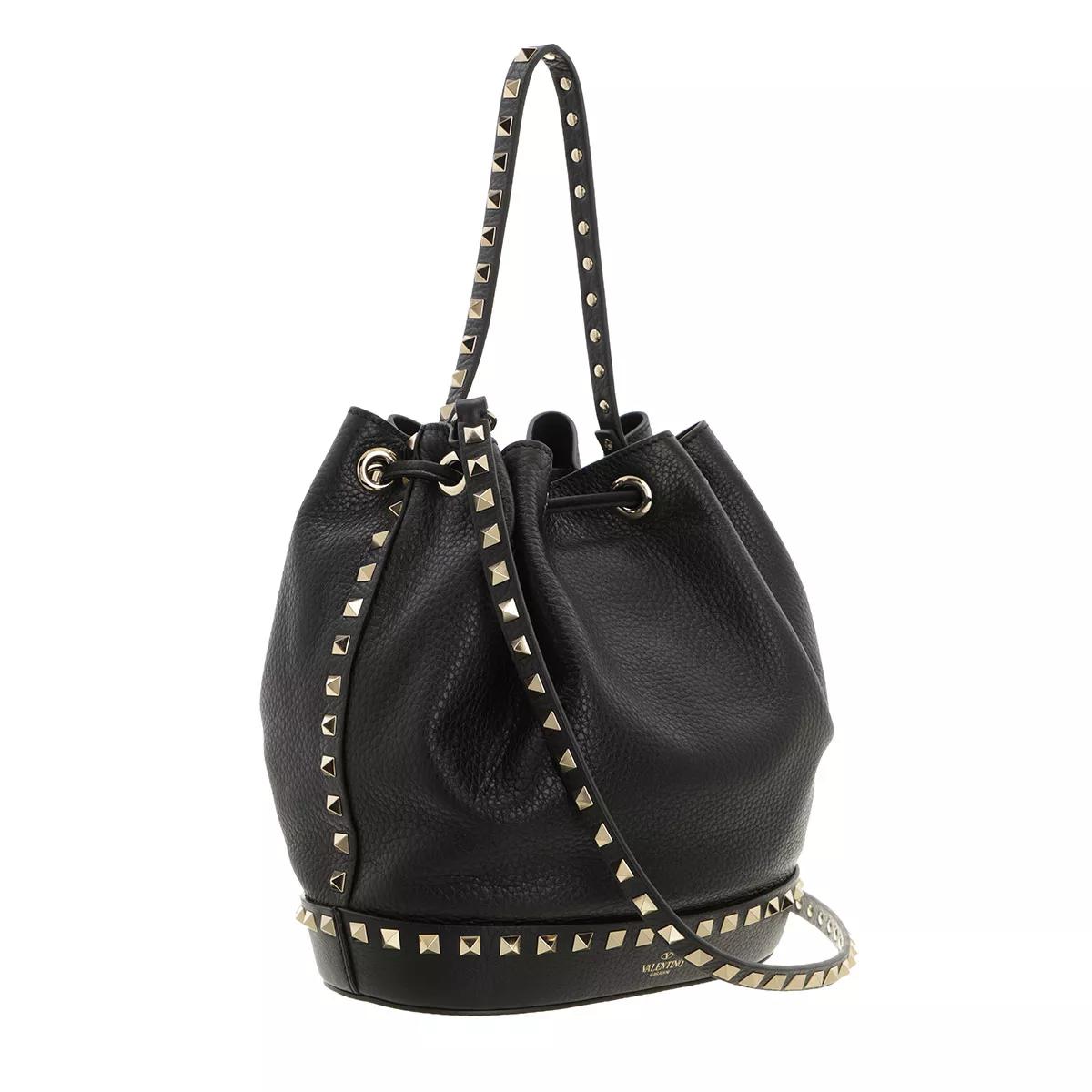 Valentino bucket hot sale bag black