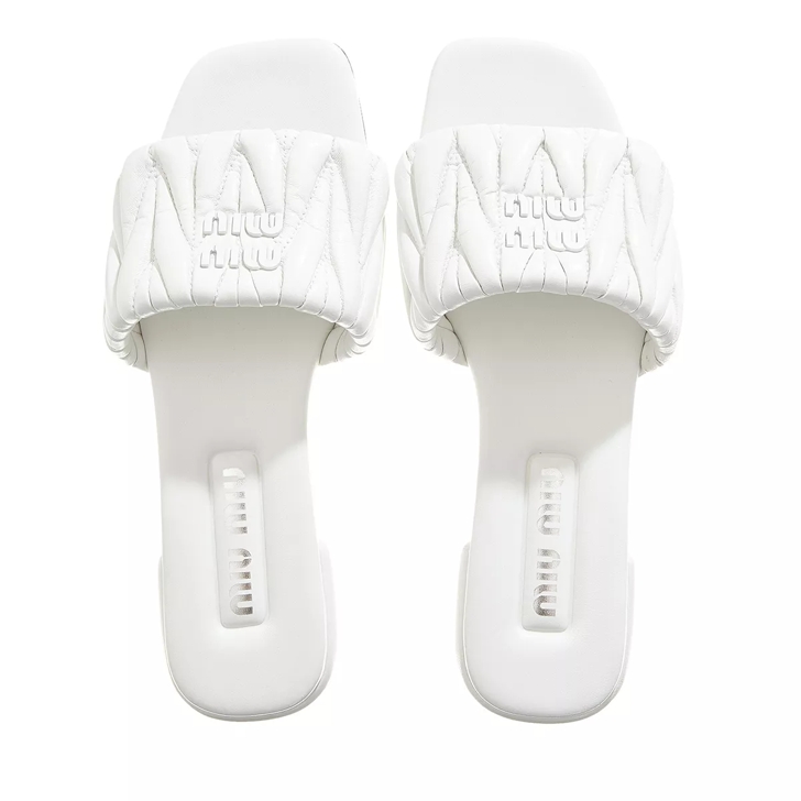 Gucci all white on sale slides