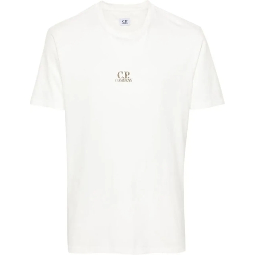 CP Company T-Shirts Witte t-shirt weiß