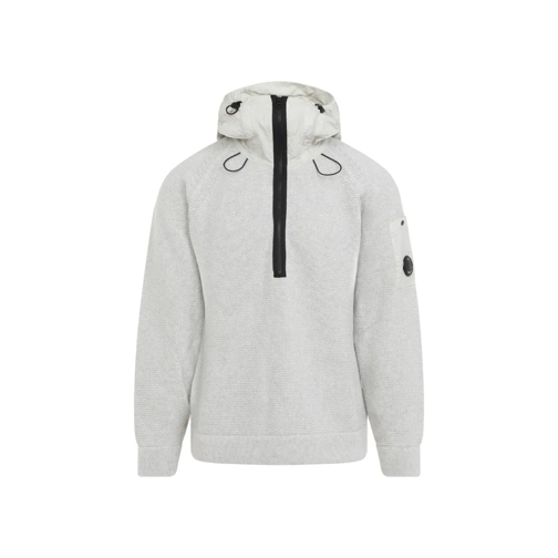 CP Company Pullover White Hooded Sweater White