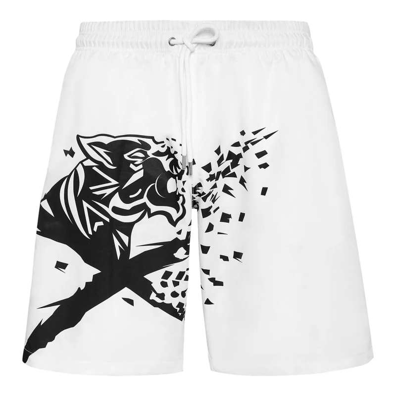 Plein Sport  Badehose weiss