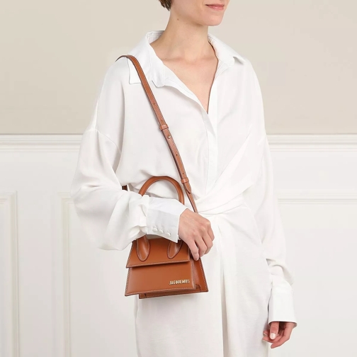 Jacquemus Satchel Le Chiquito Moyen Top Handle Bag Leather Light Brown (Image 2)