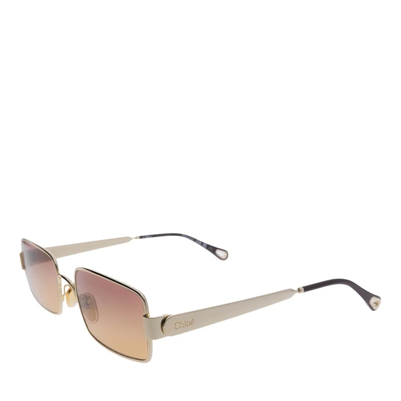 Chloé Sonnenbrille CH0354S Gold-Gold-Brown