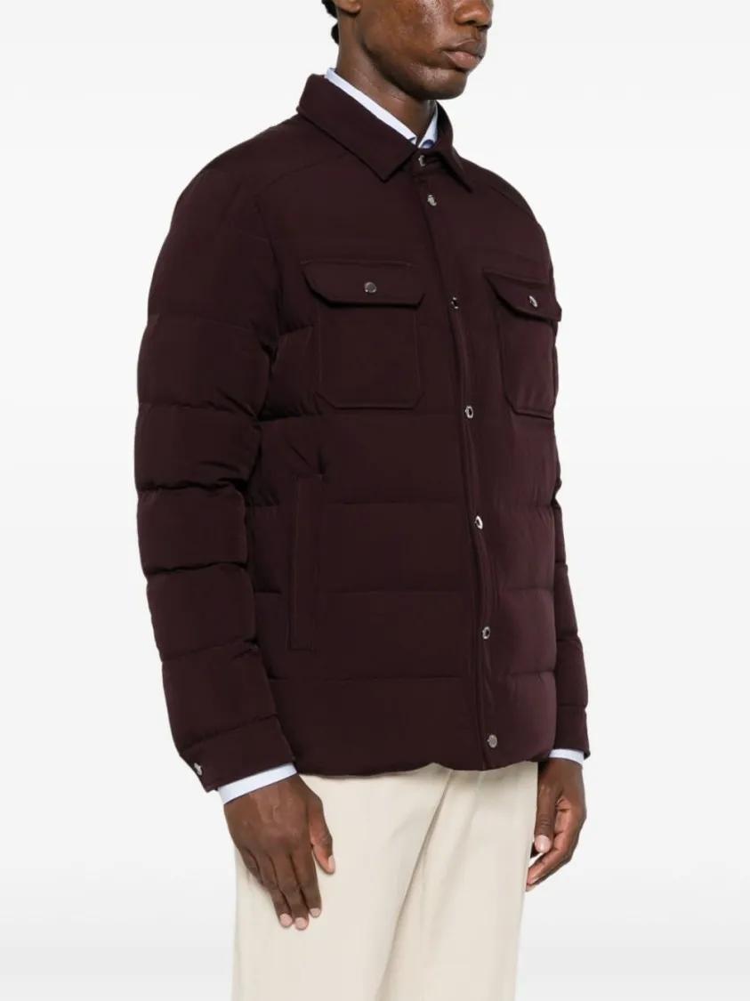 Moorer - Mulberry Purple Veton Kn Jacket - Größe 54 - lila