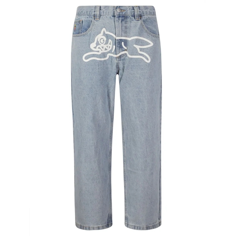 ICE CREAM Jeans Running Dog Double Scoop Denim Pant Grey