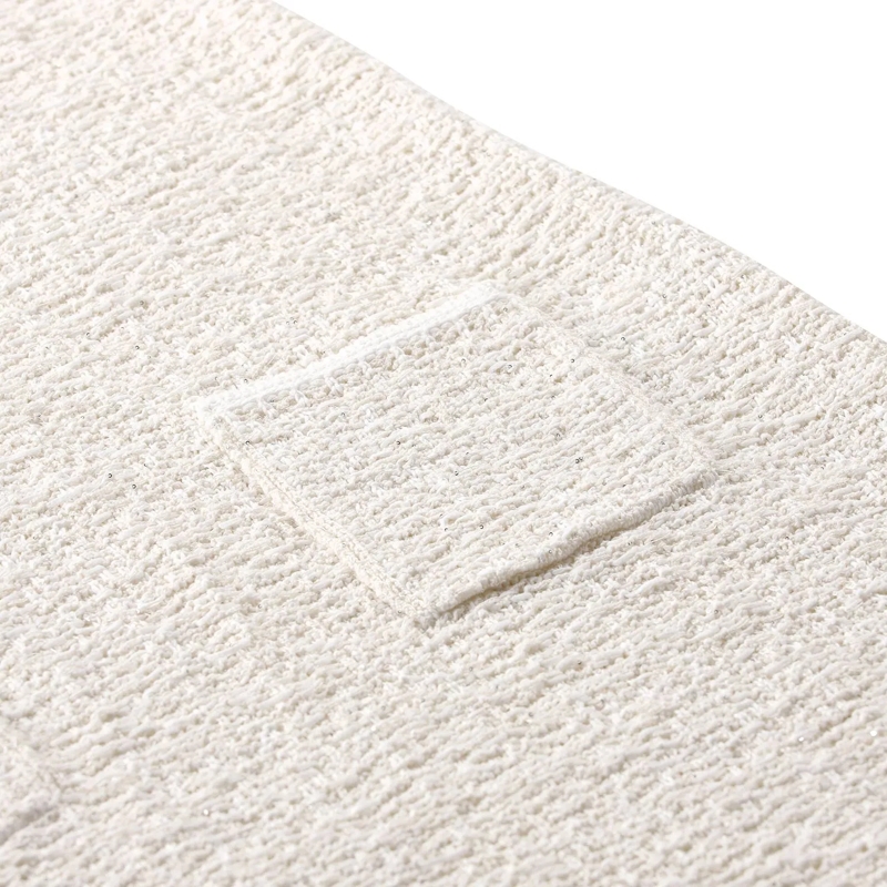 Fabiana Filippi Minikleid Minikleid aus Baumwollmix weiß(Image 5)