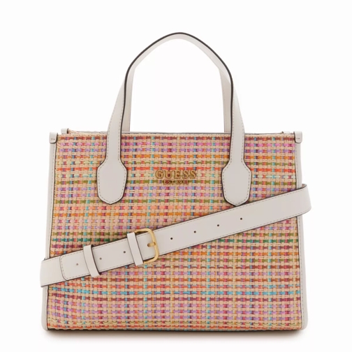 Guess GUESS Silvana damen Handtasche Grün/Lila/Orange/Ro Grün Tote