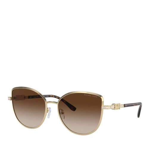 Michael Kors 0MK1144B 56 101413 Light Gold Shiny Sunglasses