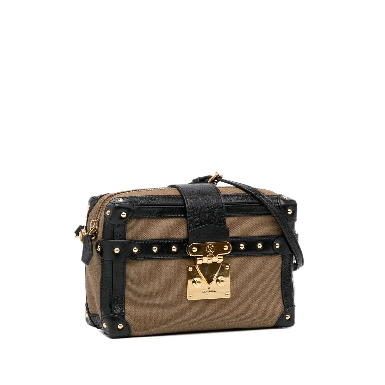 Louis Vuitton Shoppers Petite Malle Soft MM in bruin