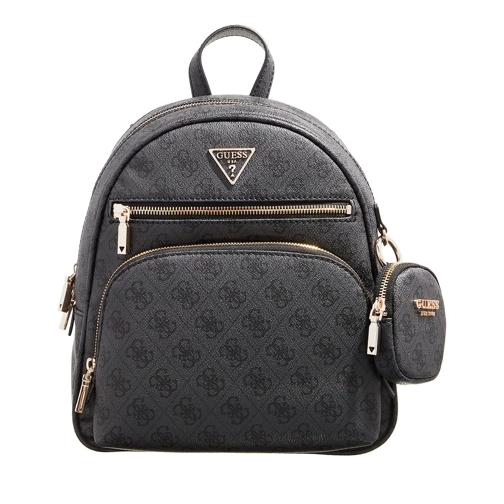 Guess Power Play Tech Backpack Coal Logo Backpack