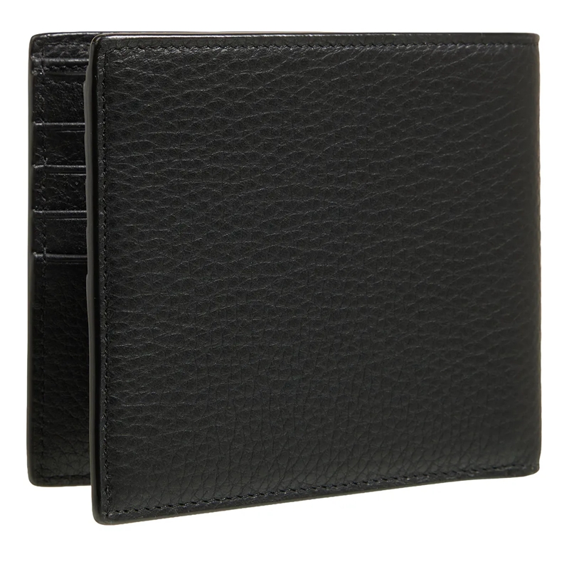 Saint Laurent Bi-Fold-Portemonnaie Cassandre Wallet Nero(Image 3)