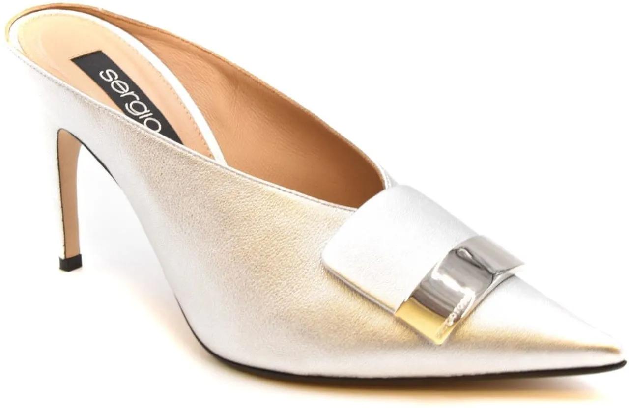 Thumbnail - sergio rossi Hohe Schuhe - Decollete Silver - für Damen