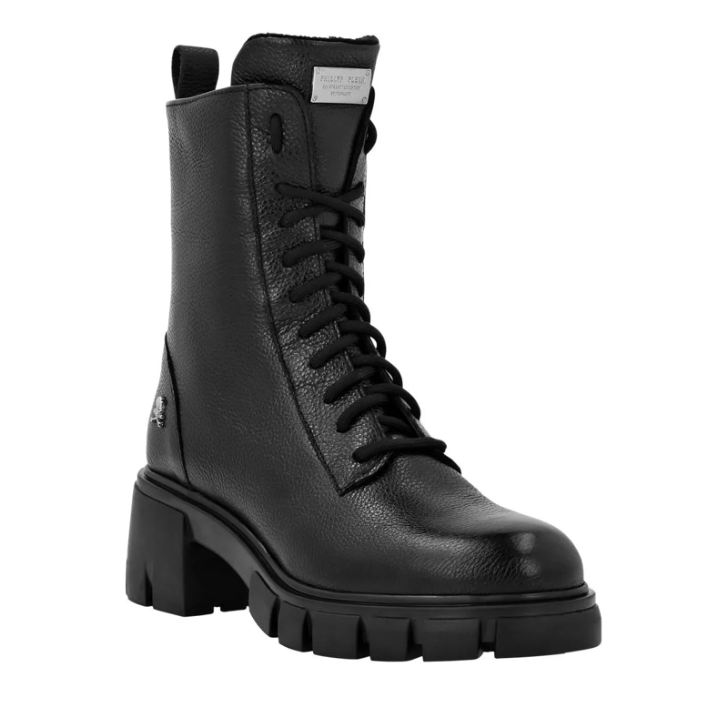 Philipp Plein Stiefeletten Stiefel Niedrig Flach schwarz(Image 3)
