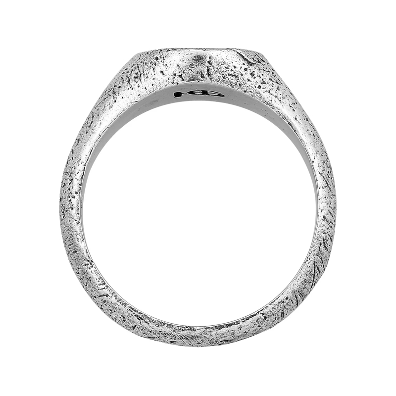 Haze & Glory Siegelring Ring Siegelring Fair Winds 925 Silber schwarz(Image 3)
