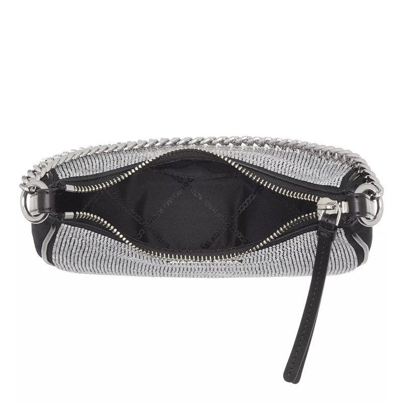 MICHAEL Michael Kors Schultertasche Jet Set Small Chain Pouchette Black(Image 9)
