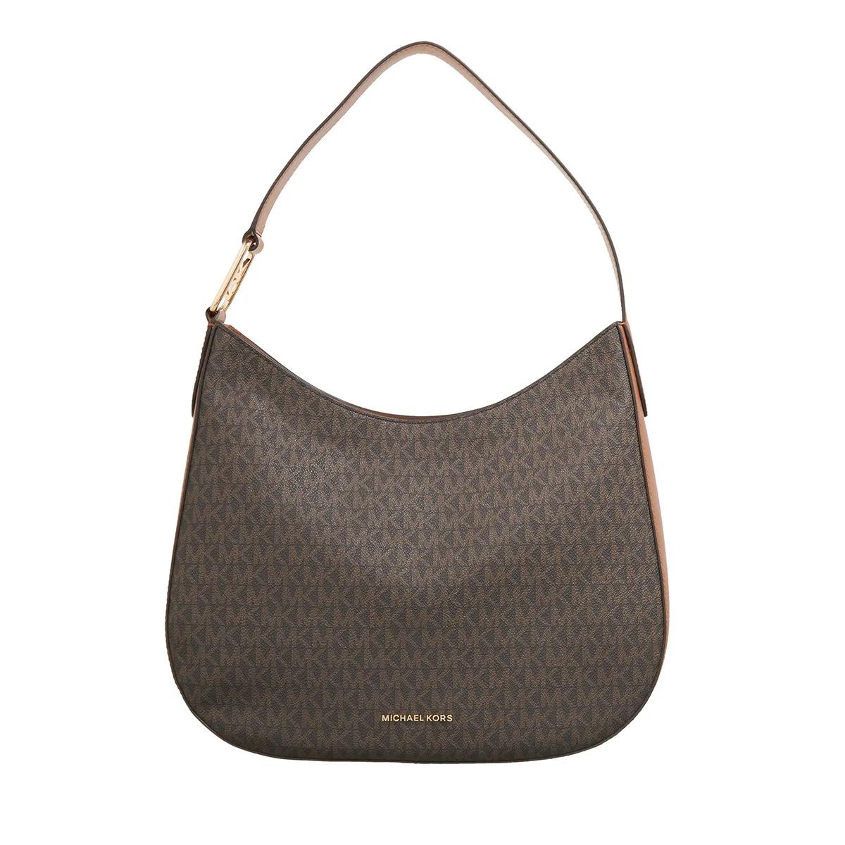 Michael Kors Pochettes - Lg Tz Hobo Shldr - Gr. unisize - in Braun - für Damen