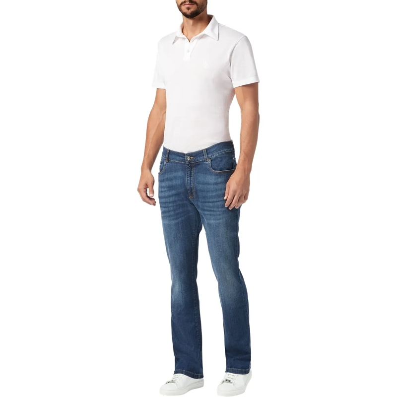 BILLIONAIRE Jeans mit geradem Bein Jeans Regular Fit Crest blau(Image 3)