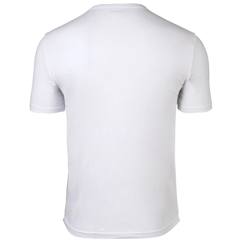 Emporio Armani Hemd Hochwertige Rundhals-Shirts im Doppelpack von EMPO weiss(Image 3)