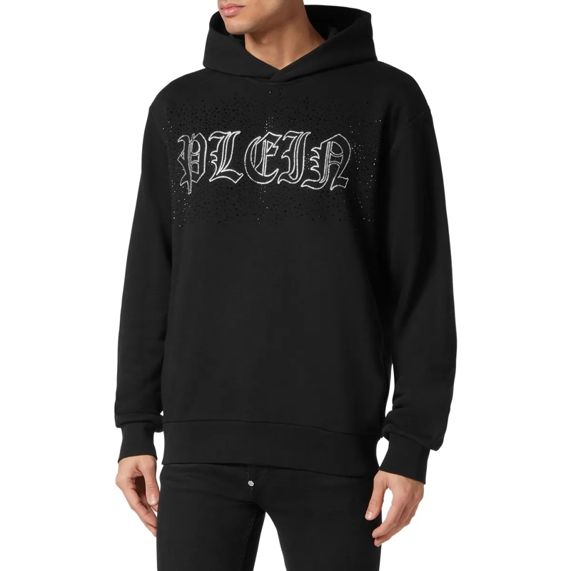 Philipp Plein Top Sweatshirt Mit Kapuze schwarz(Image 3)