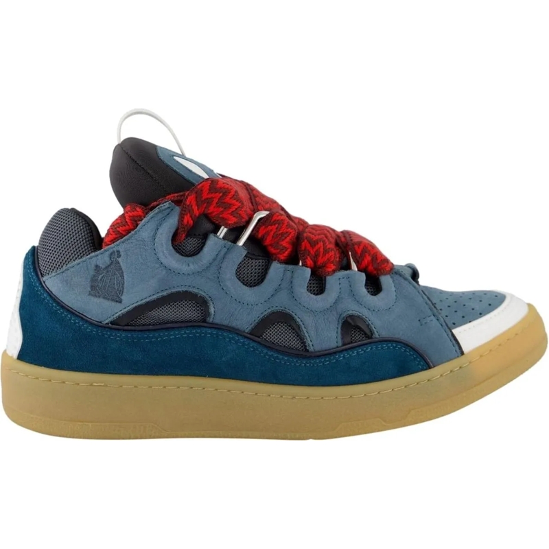 Lanvin Low-Top-Sneaker Heren Curb Sneaker blau