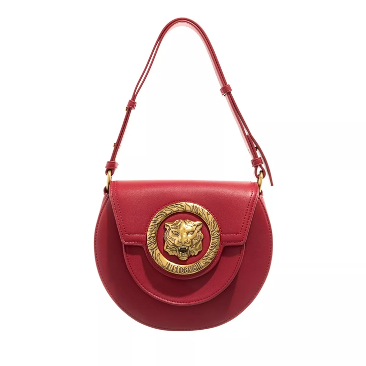 Round red crossbody outlet bag