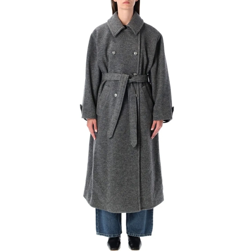 A.P.C. Manteaux de tanche Lea Coat Grey
