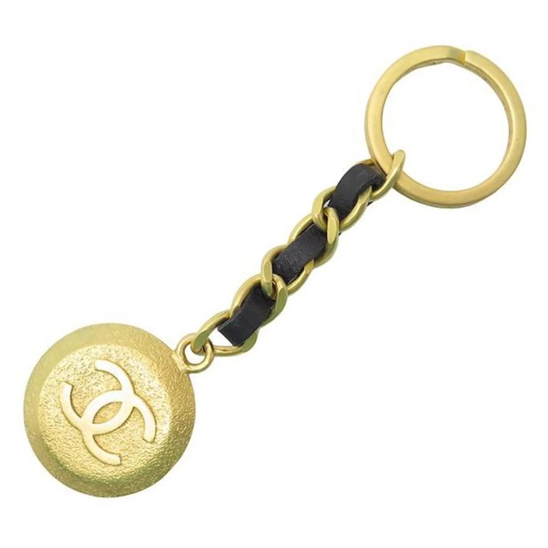 Chanel Geldbörse VINTAGE CHANEL SCHLÃœSSELANHÃ„NGER 1994 MEDAILLON  gold