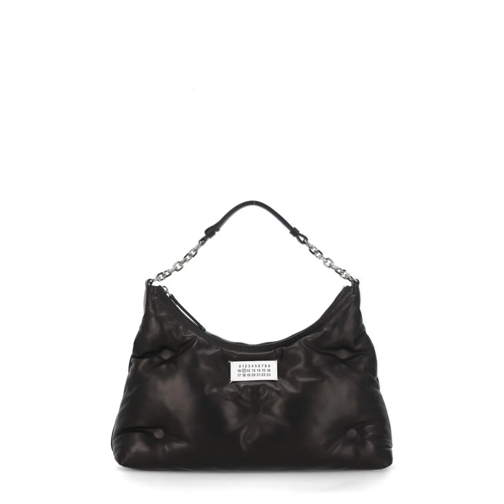 Maison Margiela Glam Slam Hobo Medium Bag Black Schoudertas