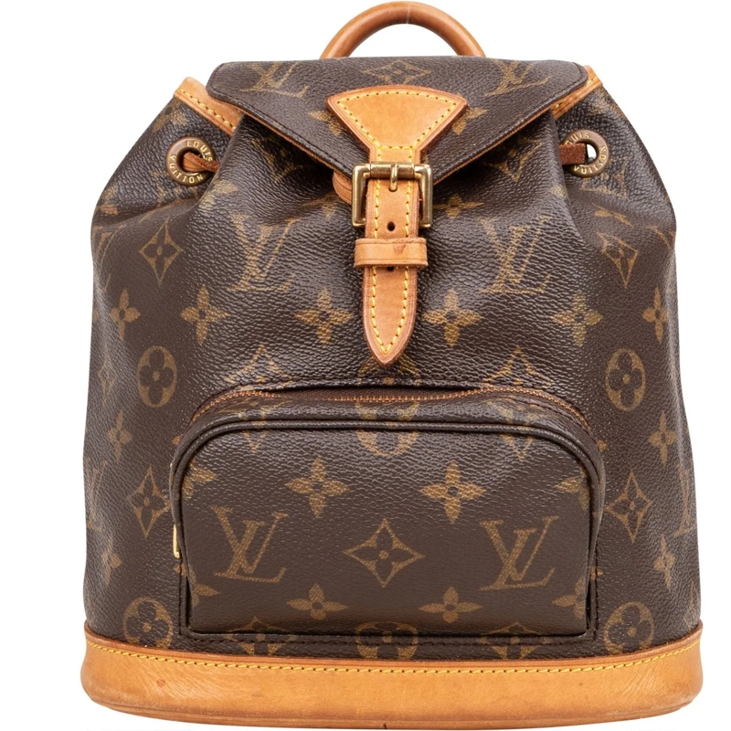 Louis Vuitton Tote Louis Vuitton Canvas Monogram Montsouris PM Backpa braun