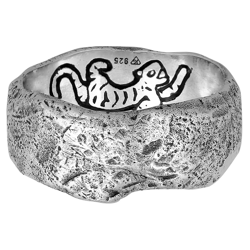 Haze & Glory Bandring Ring Bandring - El Tigre Small 925 Silber silber(Image 2)