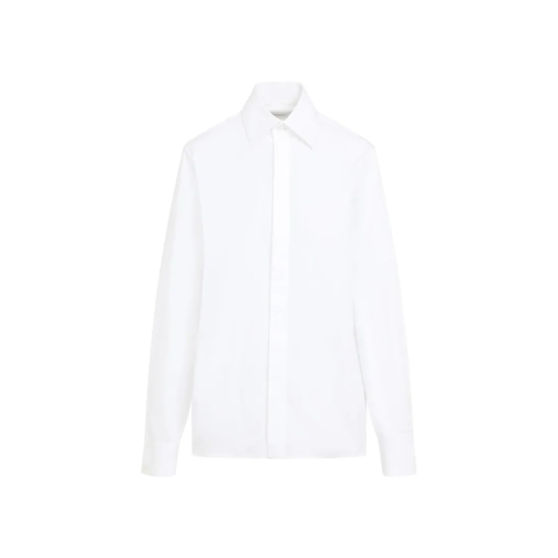 Saint Laurent White Cotton Shirt White Shirts