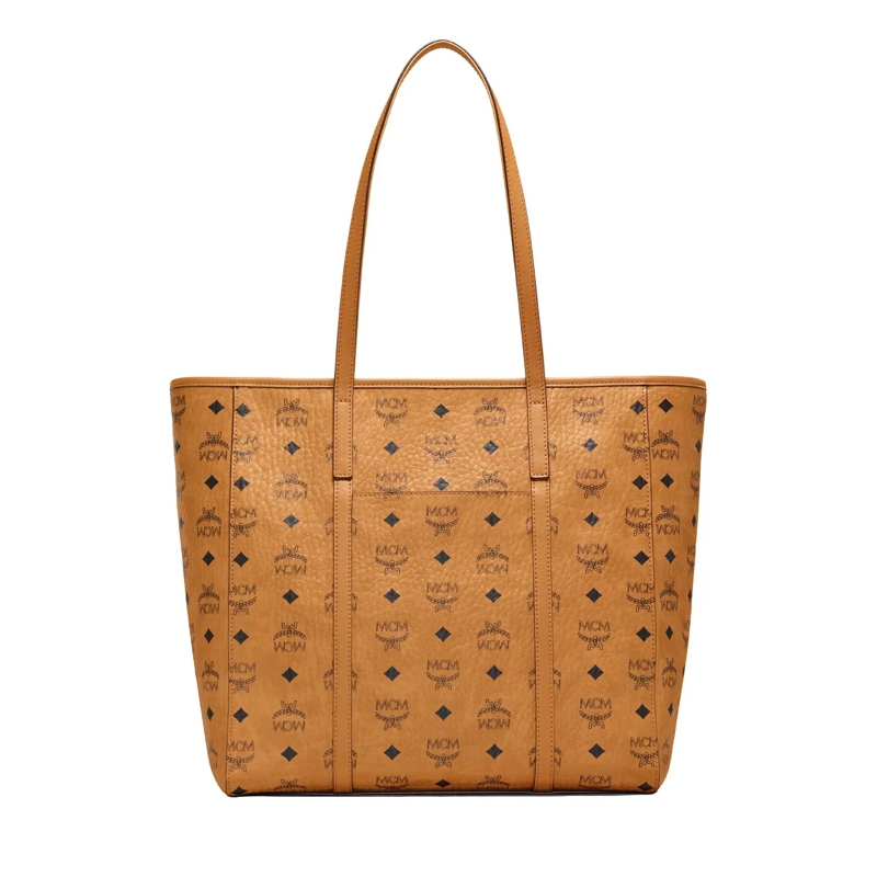 MCM Shopper Mcm Toni Vi Shopper Med Co Cognac(Image 2)
