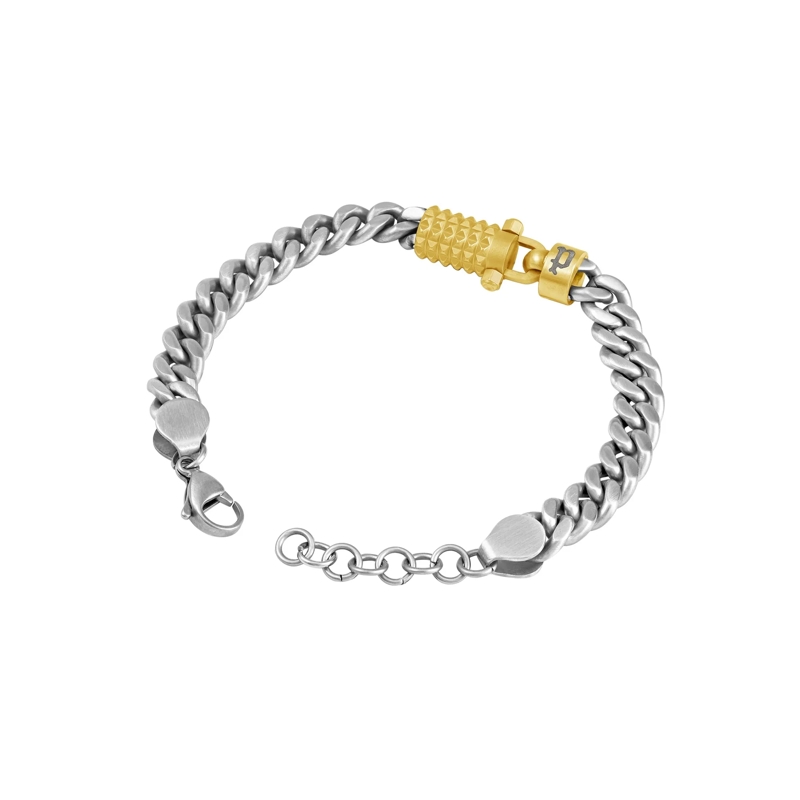 Police Armband Armband Wrath- Herrenarmband- Farbe: silber- G silber(Image 3)