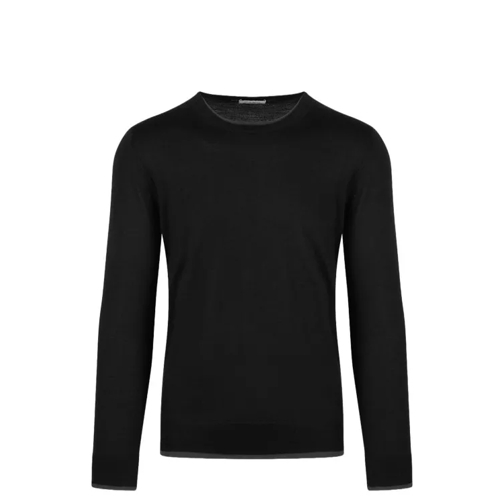 Paolo Pecora Merino Wool Sweater Black 