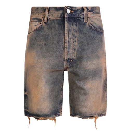 Aries Over-Dyed Shorts Blue Legere Shorts