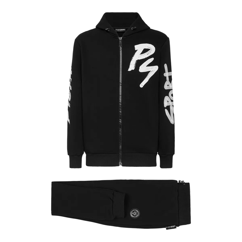 Plein Sport Jogginghose Jogginganzug Tiger schwarz