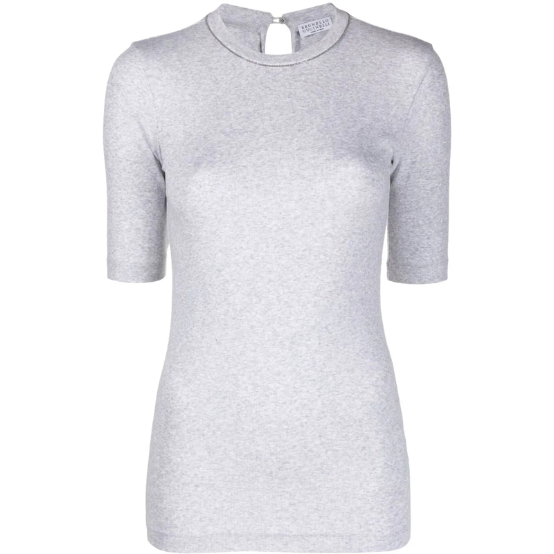 Brunello Cucinelli T-Shirt T-Shirts And Polos Grey grau