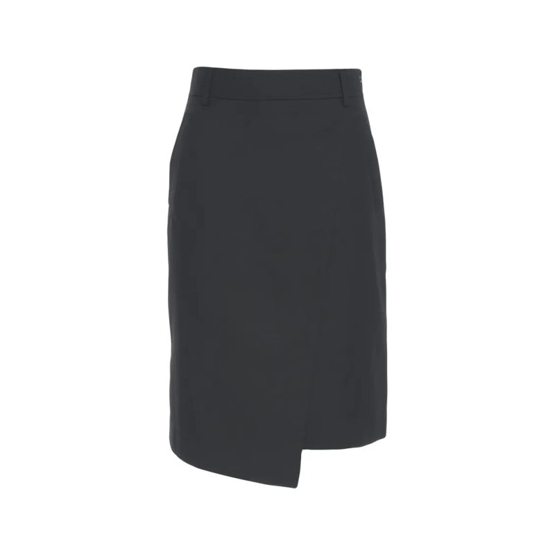 Second Female Minirock Apeari' Wrap Skirt Black