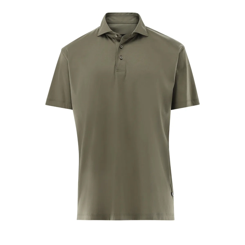 VAN LAACK T-Shirt Hemd Polo Uni grün