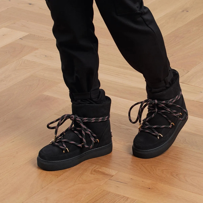 INUIKII Winterboots Jacquard Lace Black(Image 2)