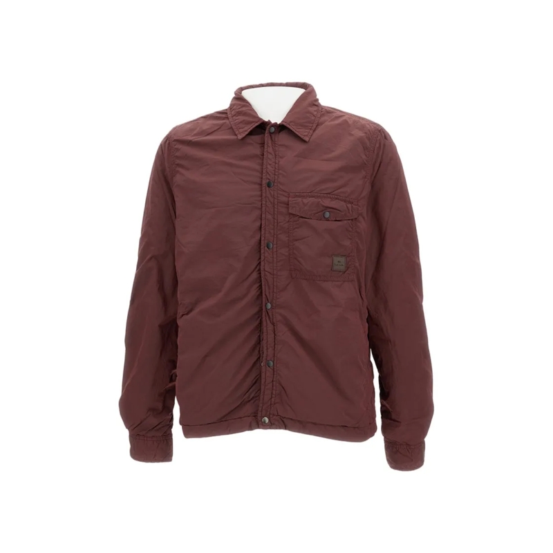 Paul Smith  Burgundy Nylon Sports Jacket Burgundy