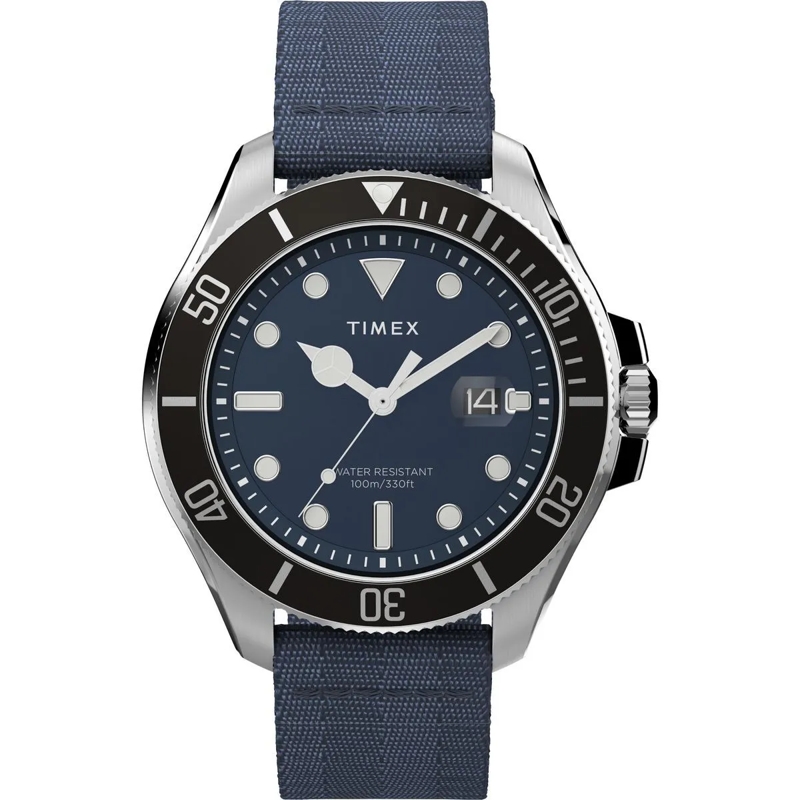 Timex Automatikuhr Quarz-Analoguhr Harborside Coast blau(Image 7)