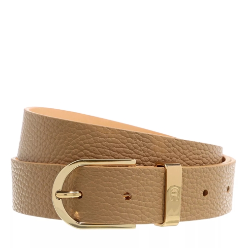 AIGNER Casual Caribou Brown Leather Belt