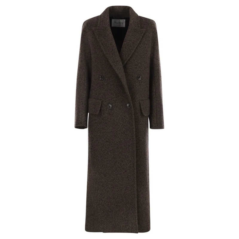 Max Mara Manteaux de tanche Arco1234 - Coat In Virgin Wool And Cashmere Black