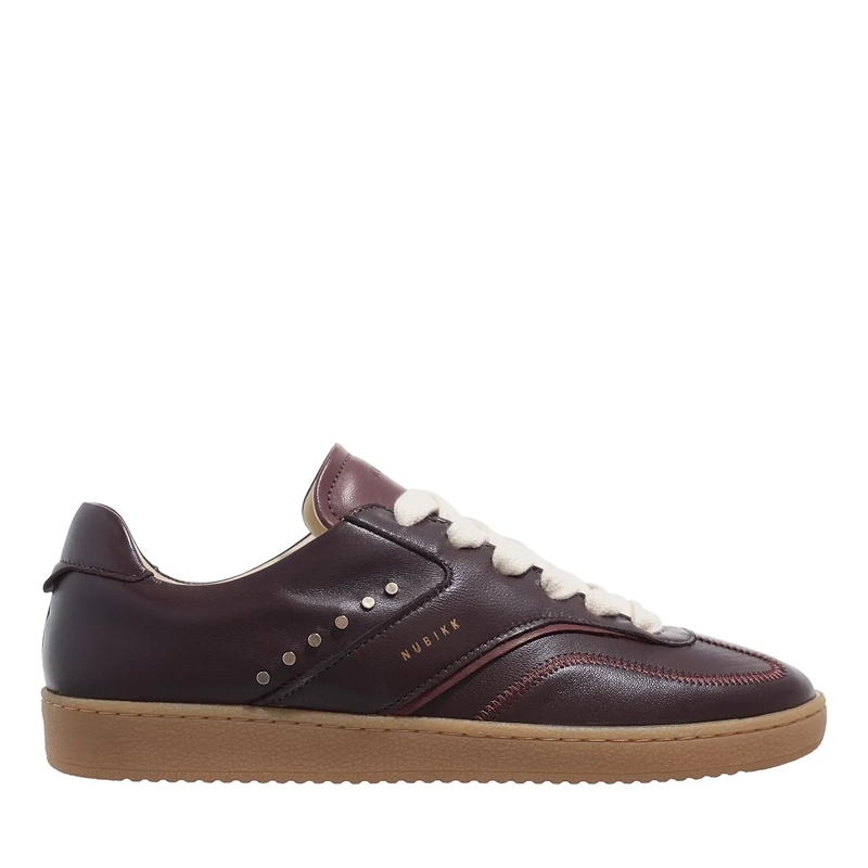 Nubikk Low-Top-Sneaker Ray Owen Studs (L) Bordo Leather