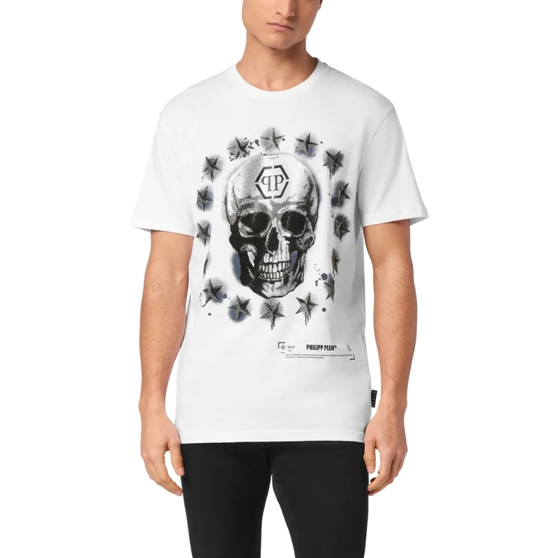 Philipp Plein T-Shirt T-Shirt Skull weiss(Image 3)
