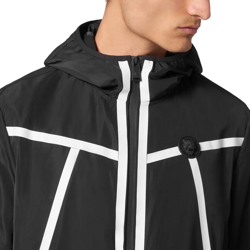 Plein Sport Daunenjacke Windbreaker schwarz(Image 4)