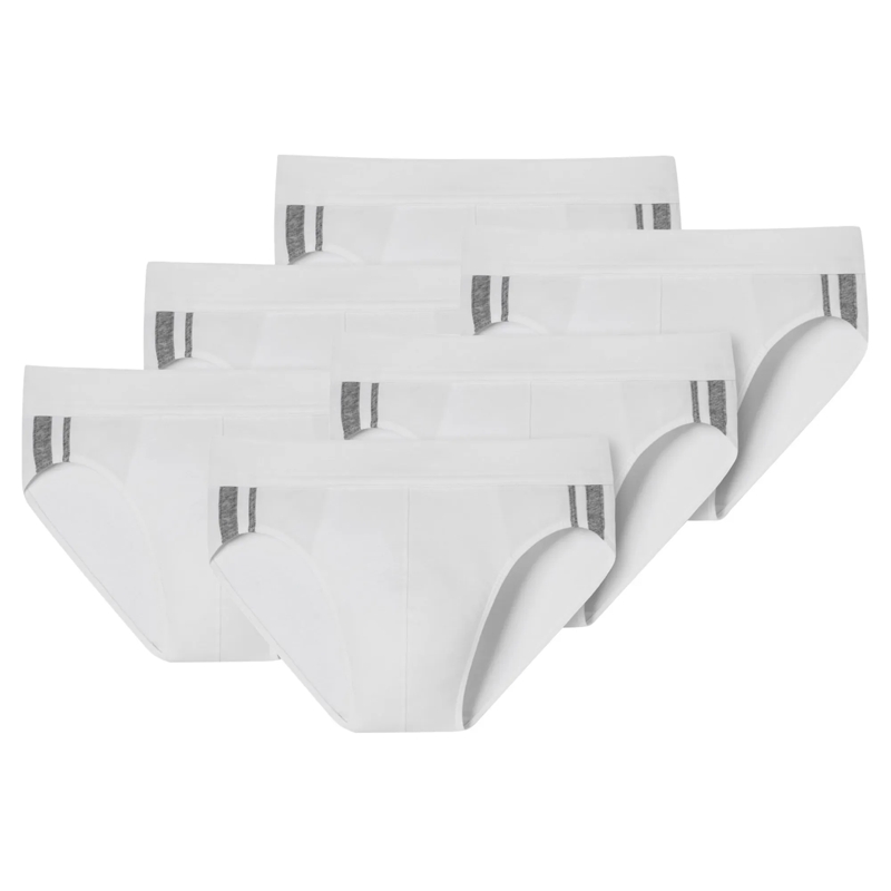 SCHIESSER  6er Pack weiss